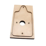Maxbell Wallet Die Cutting Mold Wooden Making Stencil Card Holder Card Bag Templates