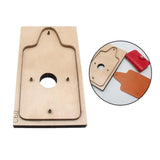 Maxbell Wallet Die Cutting Mold Wooden Making Stencil Card Holder Card Bag Templates
