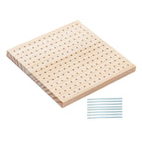 Maxbell Crochet Blocking Board Gifts Blocking Mats for Granny Squares DIY Crocheting 20cmx20cm