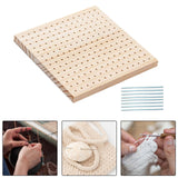 Maxbell Crochet Blocking Board Gifts Blocking Mats for Granny Squares DIY Crocheting 20cmx20cm