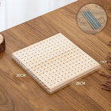 Maxbell Crochet Blocking Board Gifts Blocking Mats for Granny Squares DIY Crocheting 20cmx20cm