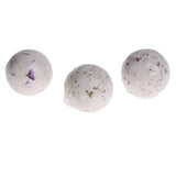 Max 3 Pieces Women Rose Scented Bath Salt Moisturizing Fizzies SPA Bomb Balls