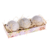 Max 3 Pieces Women Rose Scented Bath Salt Moisturizing Fizzies SPA Bomb Balls