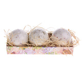 Max 3 Pieces Women Rose Scented Bath Salt Moisturizing Fizzies SPA Bomb Balls