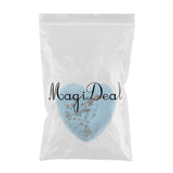 Max Heart Shaped Women Bubble Bath Salt Essential Oil Bomb Balls Blue Erica