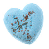 Max Heart Shaped Women Bubble Bath Salt Essential Oil Bomb Balls Blue Erica