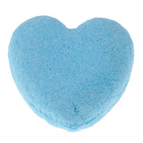 Max Heart Shaped Women Bubble Bath Salt Essential Oil Bomb Balls Blue Erica