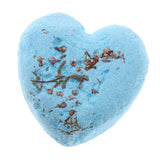 Max Heart Shaped Women Bubble Bath Salt Essential Oil Bomb Balls Blue Erica