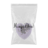 Max Heart Shaped Women Bubble Bath Salt Essential Oil Bomb Balls Purple Lavender