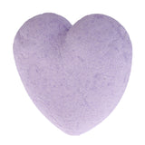 Max Heart Shaped Women Bubble Bath Salt Essential Oil Bomb Balls Purple Lavender