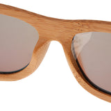 Bamboo Wooden Polarized Sunglasses Wood Glasses for Men Women Blue