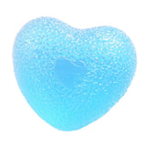 Max Heart Silicone Hand Finger Exercise Grip Squeeze Ball Stress Relief Blue