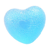 Max Heart Silicone Hand Finger Exercise Grip Squeeze Ball Stress Relief Blue