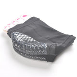 Max 1 Pair Gel Heel Socks for Foot Dry Hard Cracked Skin Moisturising Black