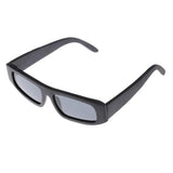 Max Handmade Unisex Plate Wood Bamboo Sunglasses Polarized Glasses + Case grey