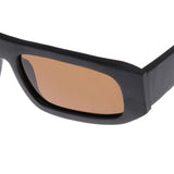 Max Handmade Unisex Plate Wood Bamboo Sunglasses Polarized Glasses + Case orange
