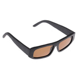 Max Handmade Unisex Plate Wood Bamboo Sunglasses Polarized Glasses + Case orange
