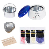 Max Depilatory Hair Removal Wax Warmer Kit Pot Hard Wax Beans Sticks EU Plug