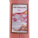 Max 100g Roll On Depilatory Wax Cartridge Heater Waxing Hair Removal rose