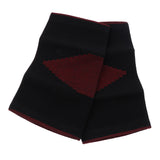 Max 1 Pair Black Sports Knee Sleeves Arthritis Pain Brace Wrap Black Red M