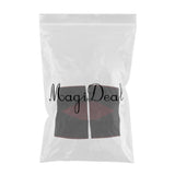 Max 1 Pair Black Sports Knee Sleeves Arthritis Pain Brace Wrap Black Red M