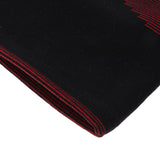 Max 1 Pair Black Sports Knee Sleeves Arthritis Pain Brace Wrap Black Red M