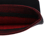 Max 1 Pair Black Sports Knee Sleeves Arthritis Pain Brace Wrap Black Red M