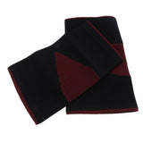 Max 1 Pair Black Sports Knee Sleeves Arthritis Pain Brace Wrap Black Red M