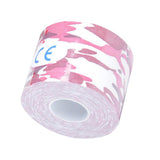 Max Waterproof Uncut Muscle Support Sports Kinesiology Tape  Camouflage Pink