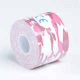 Max Waterproof Uncut Muscle Support Sports Kinesiology Tape  Camouflage Pink