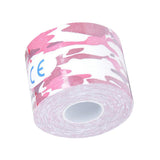 Max Waterproof Uncut Muscle Support Sports Kinesiology Tape  Camouflage Pink