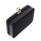 Max 40 Bottles 2ml PU Leather Essential Oil Carrying Case Bag Storage Box Black