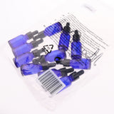 Max 12 Pieces Empty Essential Oil Bottle Glass Liquid Aromatherapy Dropper  15ML