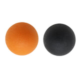 Deep Tissue Lacrosse Myofascial Massage Ball for Back Neck Orange Black