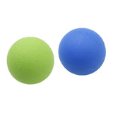 Deep Tissue Lacrosse Myofascial Massage Ball for Back Neck Blue Green