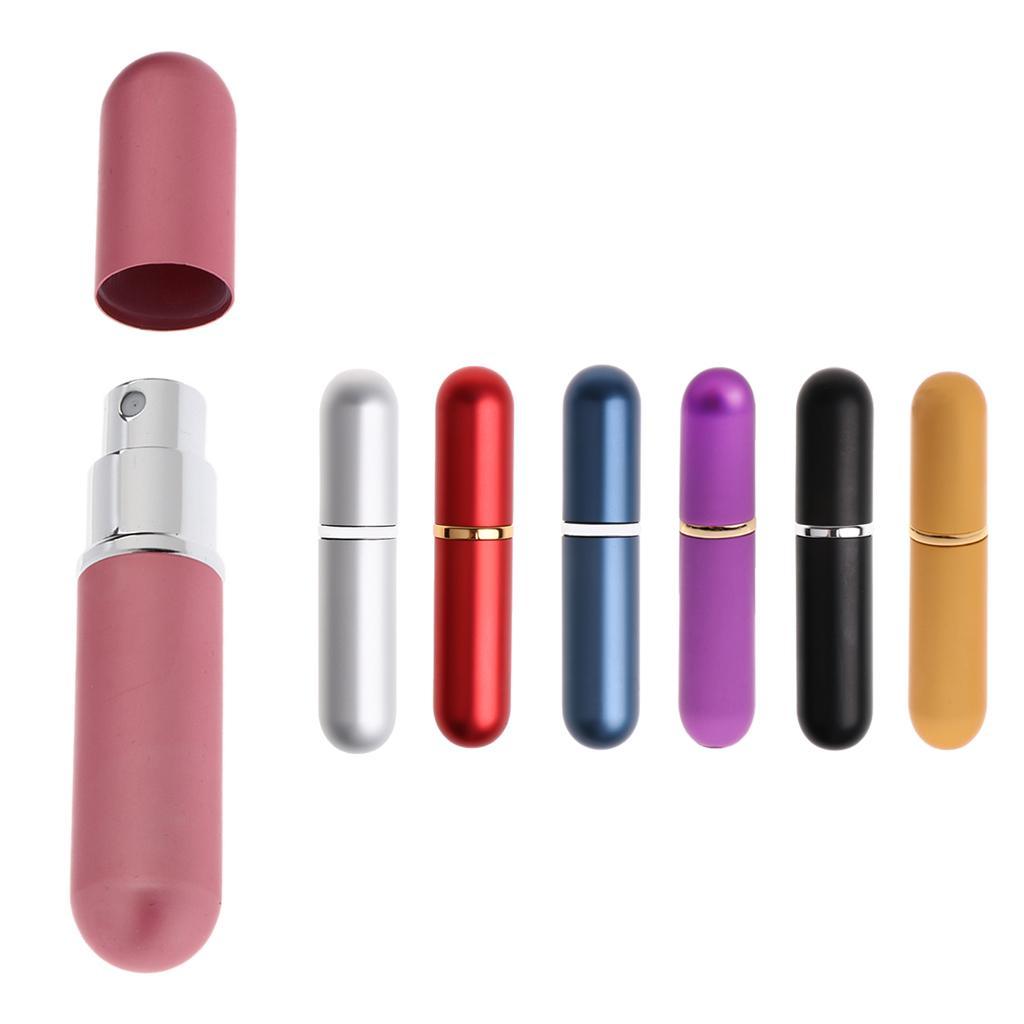 Maxbell Travel Mini Refillable Perfume Atomizer Bottle Scent Pump Spray 6ml Pink - Aladdin Shoppers