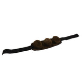 Max Smoke-free Neck Ankle Wrist Acupoint Pad Belt Moxibustion Bandage Bag Brown
