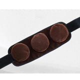 Max Smoke-free Neck Ankle Wrist Acupoint Pad Belt Moxibustion Bandage Bag Brown