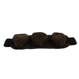 Max Smoke-free Neck Ankle Wrist Acupoint Pad Belt Moxibustion Bandage Bag Brown