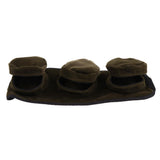 Max Smoke-free Neck Ankle Wrist Acupoint Pad Belt Moxibustion Bandage Bag Brown