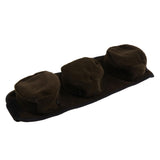Max Smoke-free Neck Ankle Wrist Acupoint Pad Belt Moxibustion Bandage Bag Brown