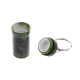Max 4 Pieces Aluminum Pill Storage Case Box Medicine Container Holder Camouflage