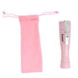 Maxbell Kemei Women Men Electric Face Lip Hair Remover Trimmer Shaver Epilator Pink
