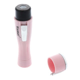 Maxbell Kemei Women Men Electric Face Lip Hair Remover Trimmer Shaver Epilator Pink