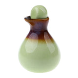 Max Beauty Salon Essential Oil Bottle Aromatherapy Ceramic Container Jar Green