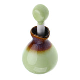 Max Beauty Salon Essential Oil Bottle Aromatherapy Ceramic Container Jar Green