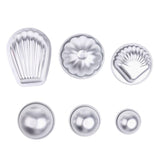 Max DIY Aluminum Alloy Bath Bombs Fizzies Mold Handmade Soap Shrink Wrap Set B