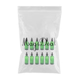Max 12 Pieces Empty Essential Oils Dropper Bottles Aromatherapy for 30ml Green