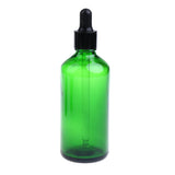 Max 6 Pieces Empty Essential Oil Dropper Bottles Liquid Aromatherapy 100ml Green