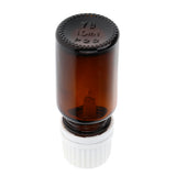 Max 12 Pieces Essential Oils Glass Bottles With Orifice Reducer Dropper 10ml